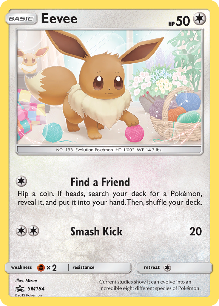 Sun & Moon Promo Eevee #184